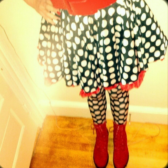 COPY - Black Milk Evil Monochromatic Dot dress M MUSEUM FEELER - Picture 14 of 14